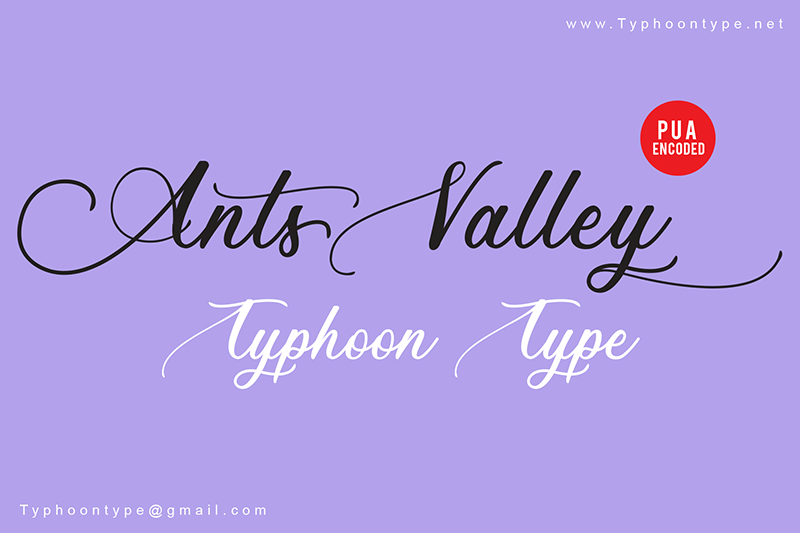 Fonts Typhoon Type By Suthi Srisopha